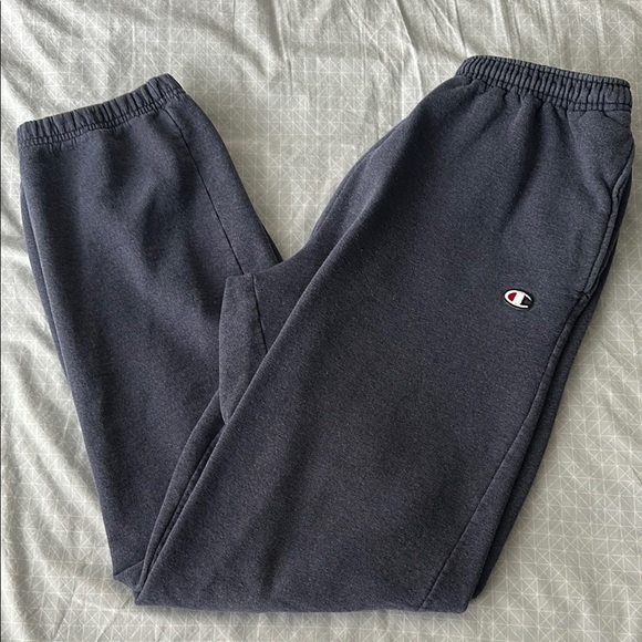 Champion Gray/Blue Jogger Sweatpants - Picture 1 of 4